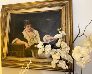 WONDERFUL ANTIQUE OIL PAINTINGS THROUGHOUT!