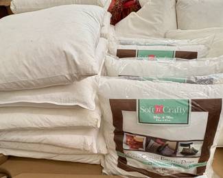 New pillow inserts