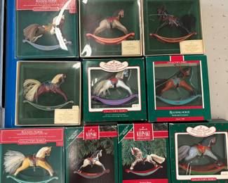 Hallmark rocking horses