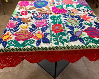 Embroidered Tablecloth