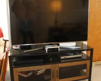 Samsung TV Console and DVD and Radios