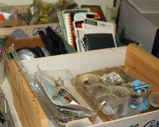 RCA and Other Booklets, Small Parts, Tools, Head set