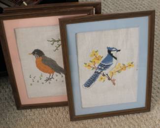 Framed Bird Images