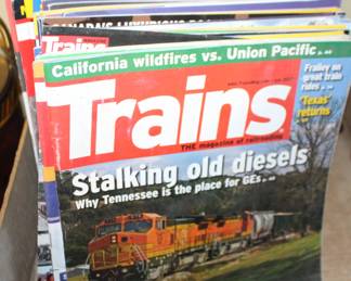 Train magazines