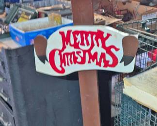 Merry Christmas Sign