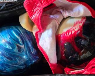 Bowling Balls, One not drilled yet