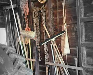 Chains and License Plate Holders