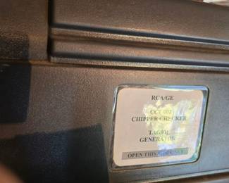 RCA GE Chipper Checker