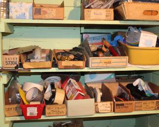 Variety of Hand Tools, Tape, Supplies