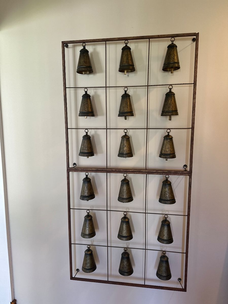 Brass Bells Panel Wall Art