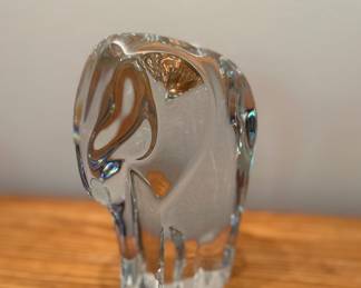 Glass Elephant Figurine