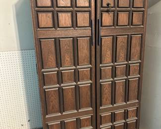 Pair of Metal Vintage Cabinets