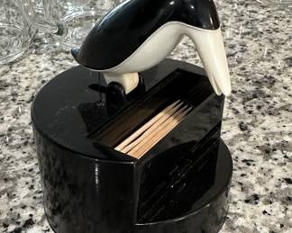Vintage Willie Woodpicker toothpick dispenser 
