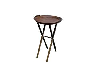 Wood Tray Side Table