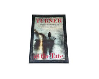 Vintage Framed Poster of Londons Tate Gallery Exhibit