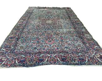 Antique Persian Hand Tied Rug, cb from Lavar Kerman region 