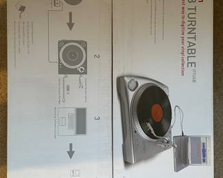 USB turntable never used