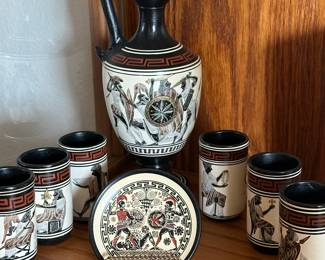 Vintage Greek pottery 