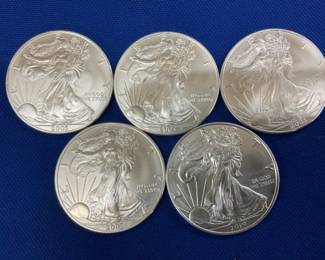 UNC 2003 SILVER AMERICAN EAGLES