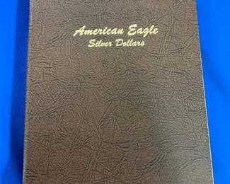 BOOK OF SILVER AMERICAN EAGLES 1986-2018