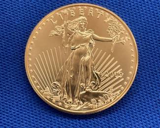 2009 $50 1 OZ GOLD ST. GAUDENS