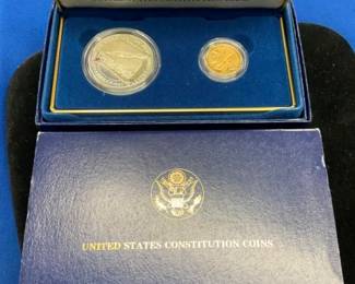1987 CONSTITUTION COIN SET