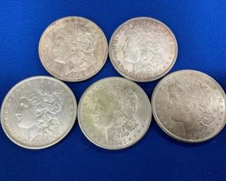 MORGANS 1921,1883O, 1896