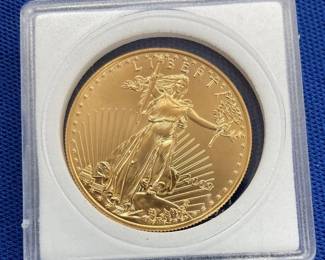 2009 1 OZ GOLD $50 EAGLE