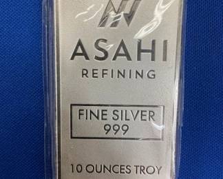 10 OZ SILVER ASAHI BAR