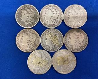 MORGANS 1878S,1884,1888