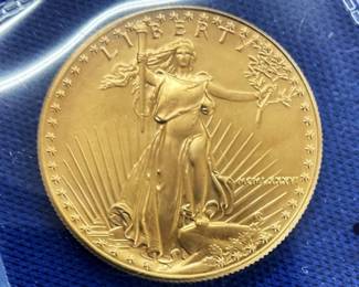 1 OZ $50 GOLD DOUBLE EAGLE
