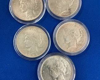1922-23 PEACE SILVER DOLLARS