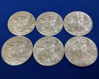 UNC 2019 SILVER AMERICAN EAGLES