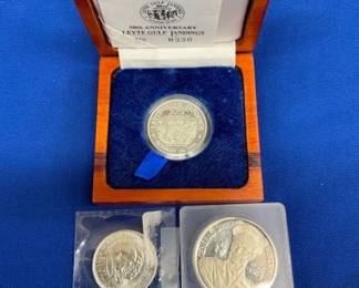 AND 1952 WASHINGTON HALF DOLLAR