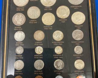 20TH CENTURY TYPE COIN SET