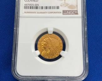 1913 $5 UNC GOLD INDIAN HEAD