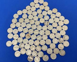(100) BUFFALO NICKELS