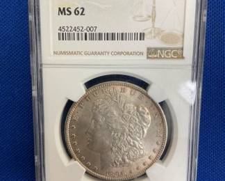 1896 S MS62 MORGAN