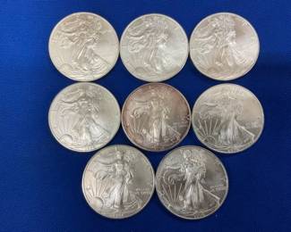 UNC 1996 SILVER AMERICAN EAGLES