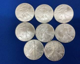 UNC 2006 SILVER AMERICAN EAGLES