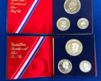 1776-1976 BICENTENNIAL SILVER PROOFS