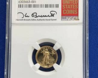 1993 O $5 GOLD EAGLE