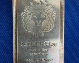 10 TROY OZ SILVER BAR