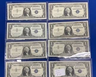 UNC 1957B $1 SILVER CERTIFICATES