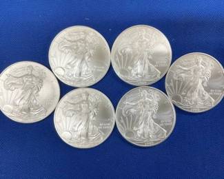 UNC 2009 SILVER AMERICAN EAGLES