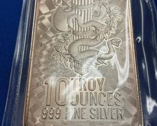 E.PLURIBUE UNUM .999 FINE SILVER