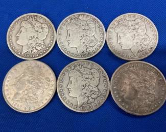 MORGANS 1891o,1890,1897S