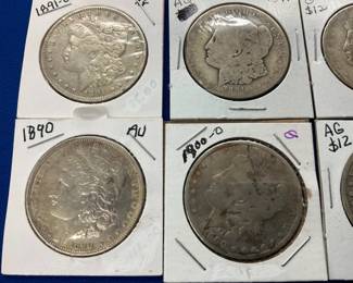 1981, 1891-O, 1900-O, 1890, (2) 1890-O