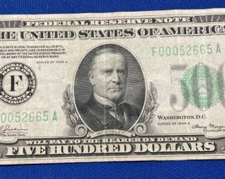 1934 A $50 BILL ATLANTA GA