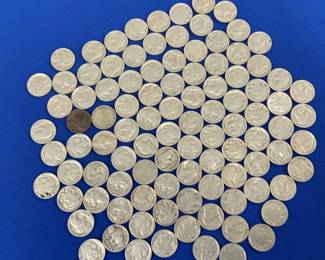 (100) BUFFALO NICKELS